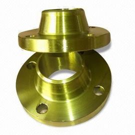 Golden Coating Forged Flanges