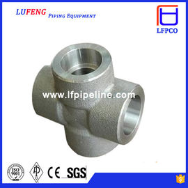 3000 LBS Carbon Steel Forged Pipe Fitting Socket Weld Cross