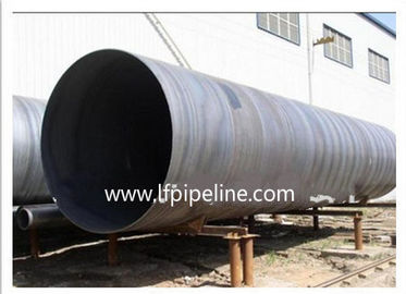 black spiral welded mild steel pipe